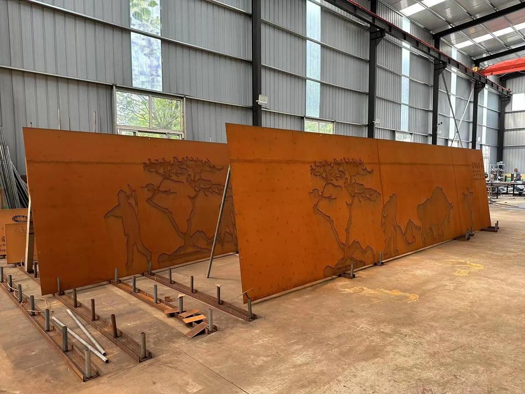 朝阳耐候钢幕墙