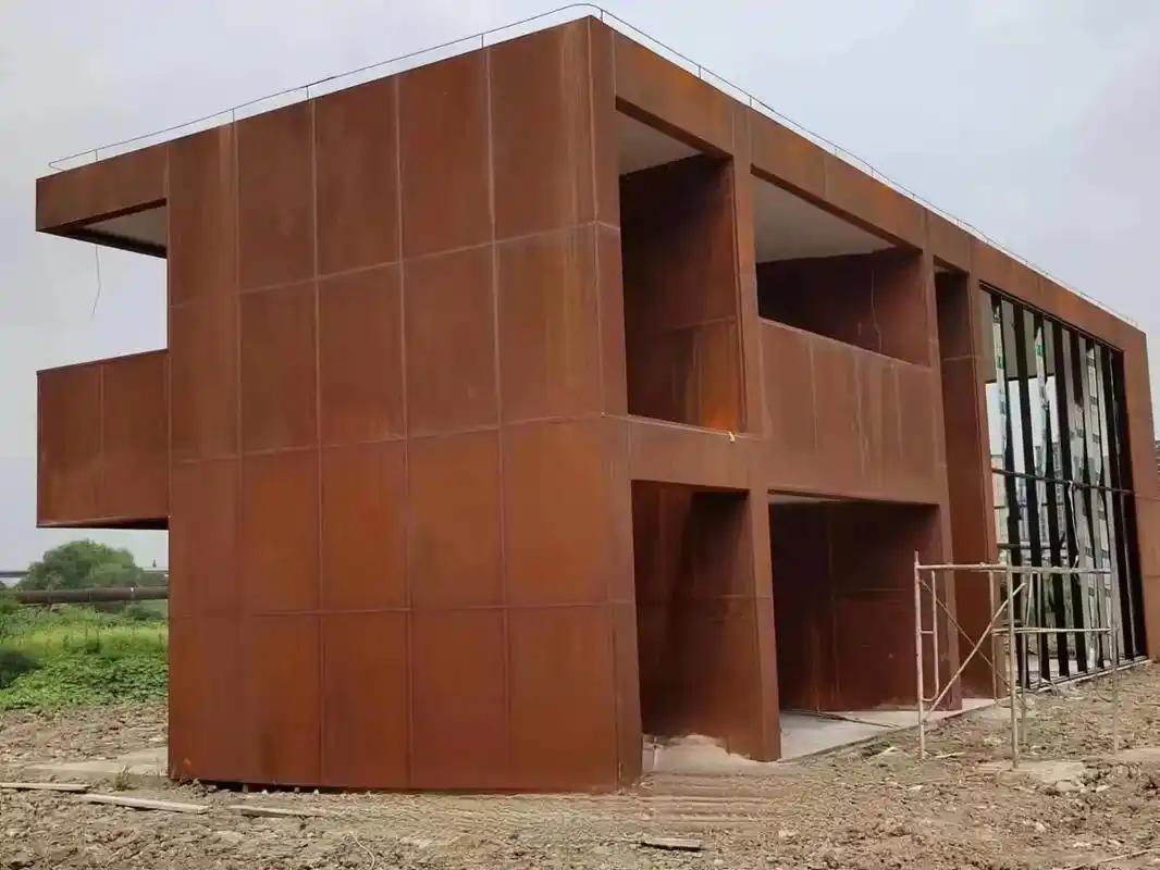 朝阳耐候钢板幕墙