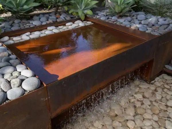 朝阳耐候钢水景